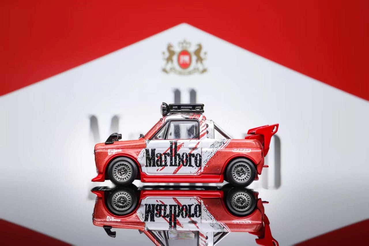 [ PREORDER ] Liberty64 - 1/64 Honda Pickup diecast model car - Marlboro - MODEL CARS UKMODEL CAR#INNO64##TARMAC##diecast_model#