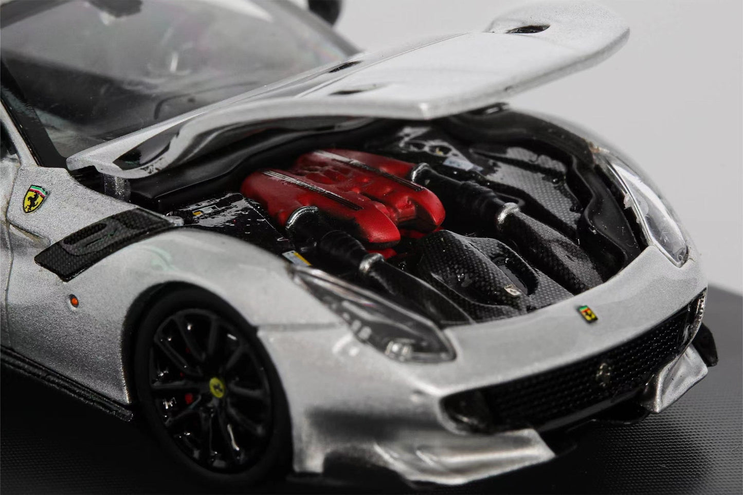 [ PREORDER ] Little Toy - 1/64 Ferrari F12 TDF diecast model - Silver latte - MODEL CAR UKMODEL CAR#INNO64##TARMAC##diecast_model#