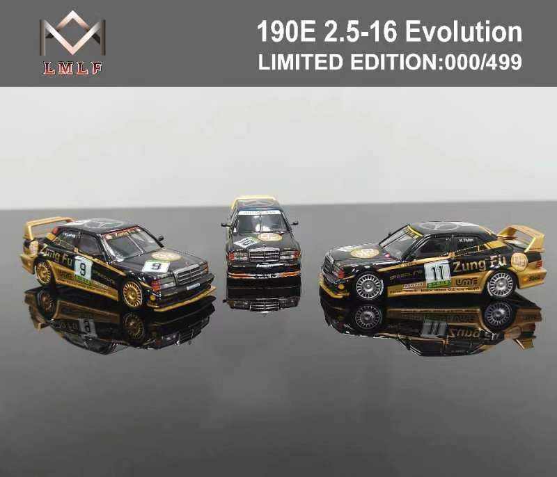 [ PREORDER ] LMLF - 1:64 Mercedes-Benz 190E 2.5-16 Evolution EVO2 DTM racing version diecast model - 10# livery - MODEL CARS UKMODEL CAR#INNO64##TARMAC##diecast_model#