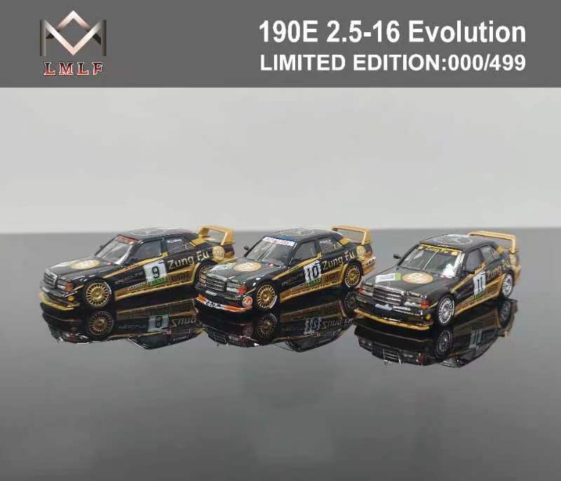 [ PREORDER ] LMLF - 1:64 Mercedes-Benz 190E 2.5-16 Evolution EVO2 DTM racing version diecast model - 10# livery - MODEL CARS UKMODEL CAR#INNO64##TARMAC##diecast_model#