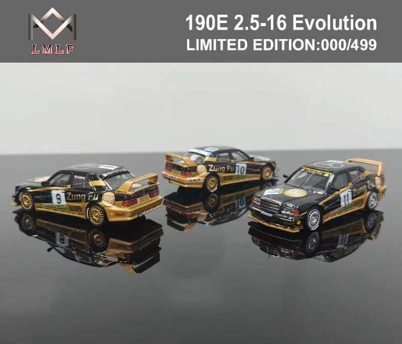 [ PREORDER ] LMLF - 1:64 Mercedes-Benz 190E 2.5-16 Evolution EVO2 DTM racing version diecast model - 10# livery - MODEL CARS UKMODEL CAR#INNO64##TARMAC##diecast_model#