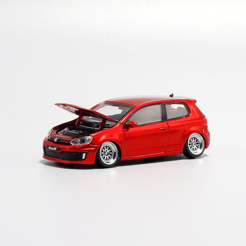 [PREORDER] Maxwell - 1:64 GOLF GTI MK6 Diecast model car - Metal red Lowride - MODEL CARS UKMODEL CAR#INNO64##TARMAC##diecast_model#