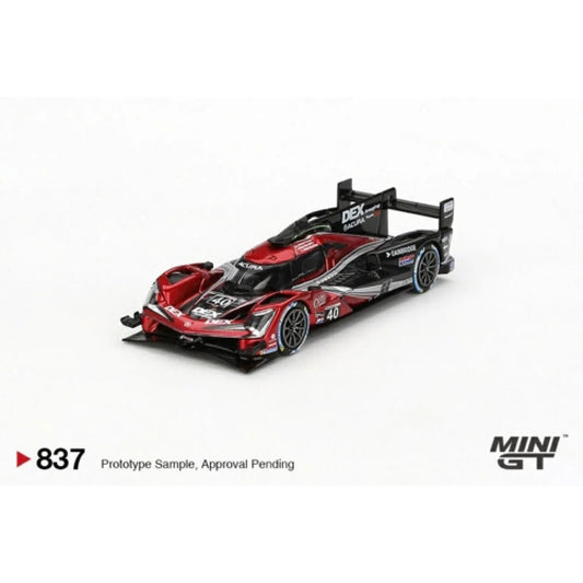 [PREORDER] Mini GT - 1/64 ACURA ARX - 06 GTP NO.40 WAYNE TAYLOR RACING WITH ANDRETTI 2024 IMSA SEBRING 12HRS WINNER (LHD) DIECAST SCALE MODEL CAR - MGT00837 - L - MODEL CARS UKMODEL CAR#INNO64##TARMAC##diecast_model#