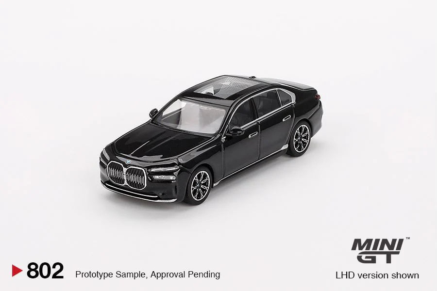 [PREORDER] Mini GT - 1/64 BMW I7 EDRIVE50 BLACK SAPPHIRE (RHD) DIECAST SCALE MODEL CAR - MGT00802 - R - MODEL CARS UKMODEL CAR#INNO64##TARMAC##diecast_model#