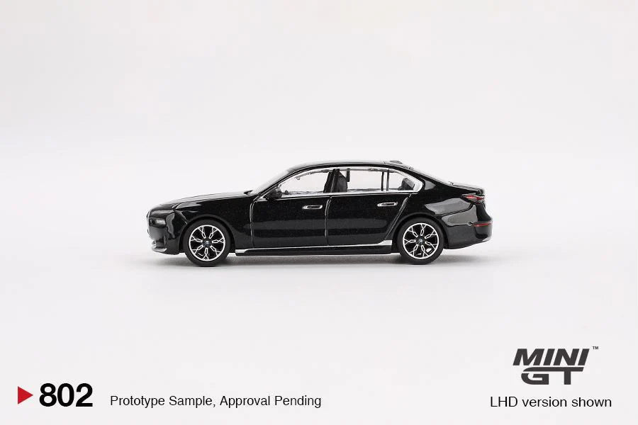 [PREORDER] Mini GT - 1/64 BMW I7 EDRIVE50 BLACK SAPPHIRE (RHD) DIECAST SCALE MODEL CAR - MGT00802 - R - MODEL CARS UKMODEL CAR#INNO64##TARMAC##diecast_model#