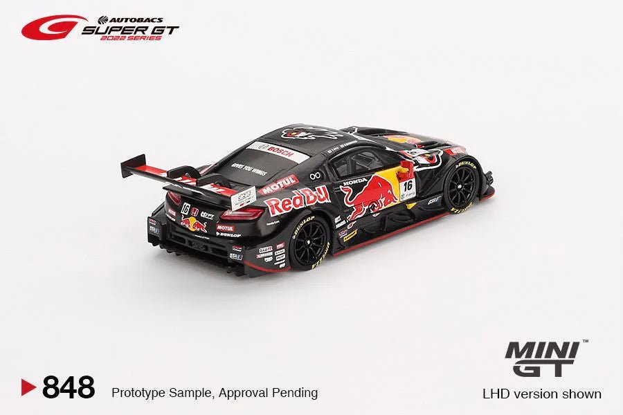 [PREORDER] Mini GT - 1/64 Honda NSX - GT Type S GT500 #16 Red Bull MOTUL MUGEN NSX - GT TEAM Red Bull MUGEN 2022 SUPER GT Blister Packaging - MGT00848 - BL - MODEL CARS UKMODEL CAR#INNO64##TARMAC##diecast_model#