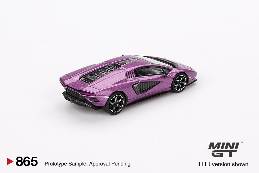 [PREORDER] Mini GT - 1/64 Lamborghini Countach LPI 800 - 4 Viola 30th LHD Diecast Scale Model Car - MGT00865 - L - MODEL CARS UKMODEL CAR#INNO64##TARMAC##diecast_model#