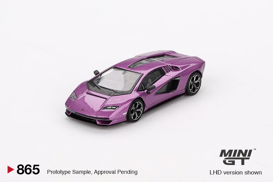 [PREORDER] Mini GT - 1/64 Lamborghini Countach LPI 800 - 4 Viola 30th LHD Diecast Scale Model Car - MGT00865 - L - MODEL CARS UKMODEL CAR#INNO64##TARMAC##diecast_model#