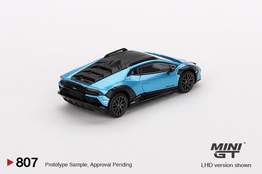 [PREORDER] Mini GT - 1/64 LAMBORGHINI HURACÁN STERRATO BLU AEGIR RHD DIECAST SCALE MODEL CAR - MGT00807 - R - MODEL CARS UKMODEL CAR#INNO64##TARMAC##diecast_model#