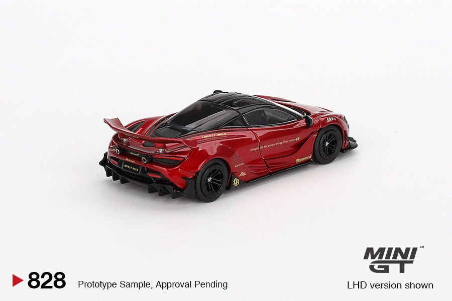 [PREORDER] Mini GT - 1/64 MCLAREN 720S LB WORKS GEM RED (RHD) DIECAST SCALE MODEL CAR - MGT00828 - R - MODEL CARS UKMODEL CAR#INNO64##TARMAC##diecast_model#