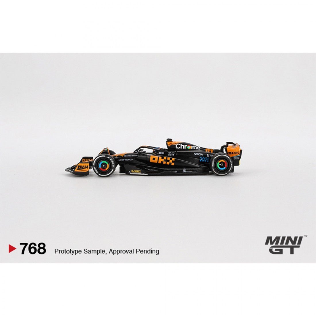 [PREORDER] Mini GT - 1/64 McLaren MCL60 #81 Oscar Piastri 2023 F1 2023 Japanese GP 3rd Place Diecast Scale Model Car - MGT00768-L - MODEL CARS UKMODEL CAR#INNO64##TARMAC##diecast_model#