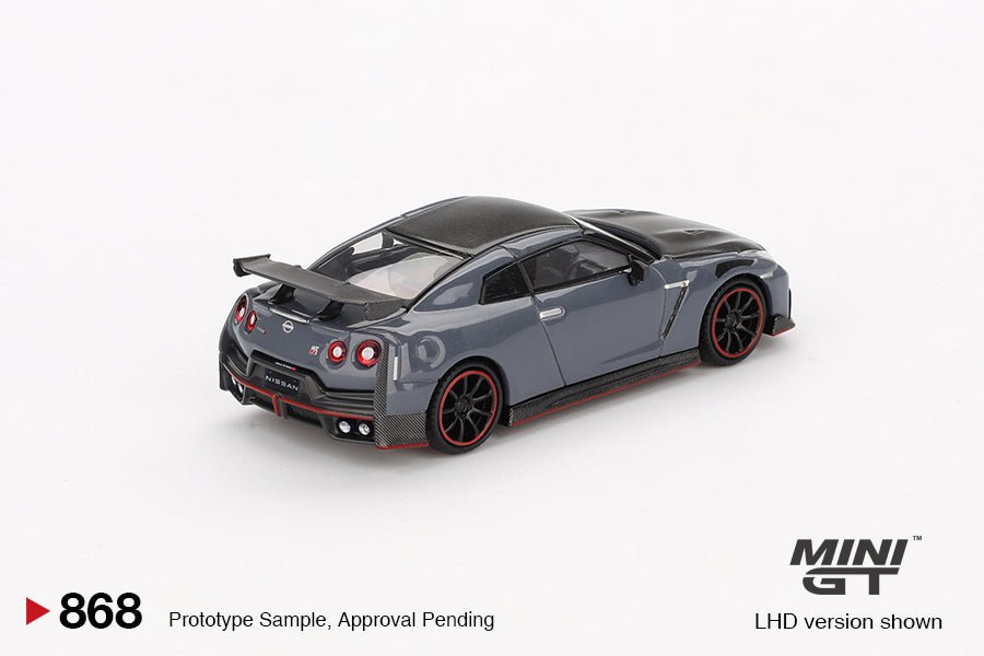 [PREORDER] Mini GT - 1/64 Nissan GT - R Nismo 2024 NISMO Stealth Gray RHD Diecast Scale Model Car - MGT00868 - R - MODEL CARS UKMODEL CAR#INNO64##TARMAC##diecast_model#