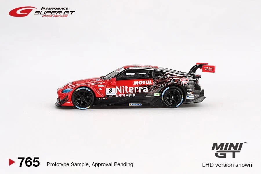 [PREORDER] Mini GT - 1/64 Nissan Z GT500 #3 Niterra MOTUL Z NDDP RACING 2023 SUPER GT Blister Packaging - MGT00765 - BL - MODEL CARS UKMODEL CAR#INNO64##TARMAC##diecast_model#