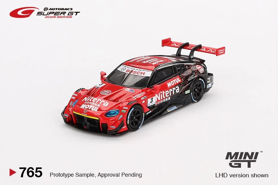 [PREORDER] Mini GT - 1/64 Nissan Z GT500 #3 Niterra MOTUL Z NDDP RACING 2023 SUPER GT Blister Packaging - MGT00765 - BL - MODEL CARS UKMODEL CAR#INNO64##TARMAC##diecast_model#