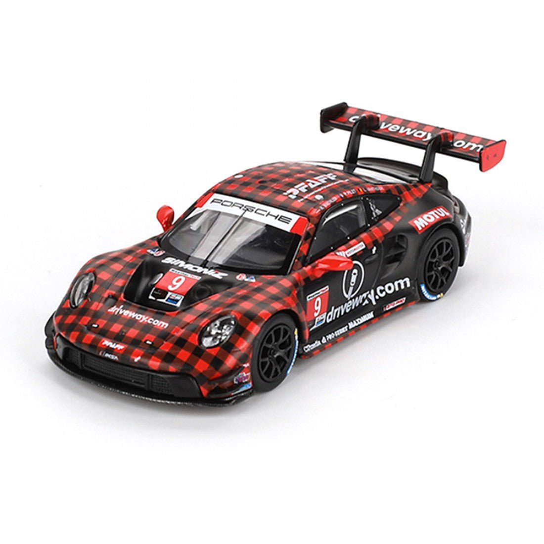 [PREORDER] Mini GT - 1/64 Porsche 911 GT3 R #9 GTD PRO Pfaff Motorsports IMSA 2023 Sebring 12 Hrs Winner LHD Diecast Scale Model Car - MGT00770-L - MODEL CARS UKMODEL CAR#INNO64##TARMAC##diecast_model#