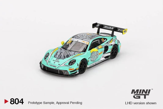 [PREORDER] Mini GT - 1/64 PORSCHE 911 GT3 R NO.28 HUBAUTO RACING 2023 FIA GT WORLD CUP 70TH MACAU GRAND PRIX (LHD) DIECAST SCALE MODEL CAR - MGT00804 - L - MODEL CARS UKMODEL CAR#INNO64##TARMAC##diecast_model#