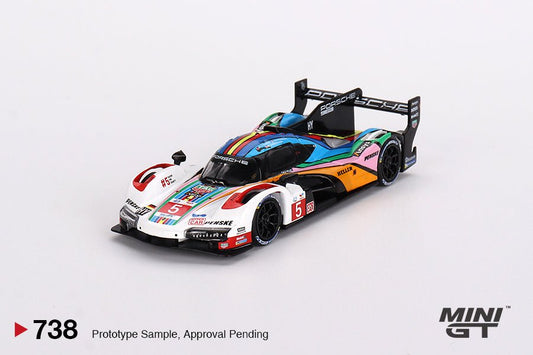 [PREORDER] Mini GT 1/64 - Porsche 963 #5 Porsche Penske Motorsport 2023 24 Hrs of Le Mans #738 - MODEL CAR UKMODEL CAR#INNO64##TARMAC##diecast_model#