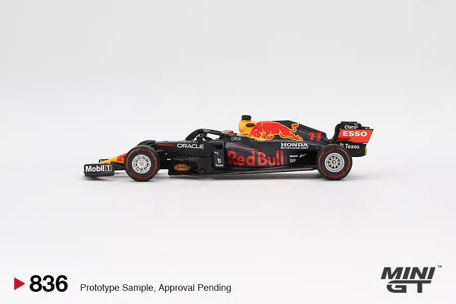 [PREORDER] Mini GT - 1/64 RED BULL RB16B NO.11 S.PEREZ 2021 AZERBAIJAN GRAND PRIX WINNER DIECAST SCALE MODEL CAR - MGT00836 - L - MODEL CARS UKMODEL CAR#INNO64##TARMAC##diecast_model#