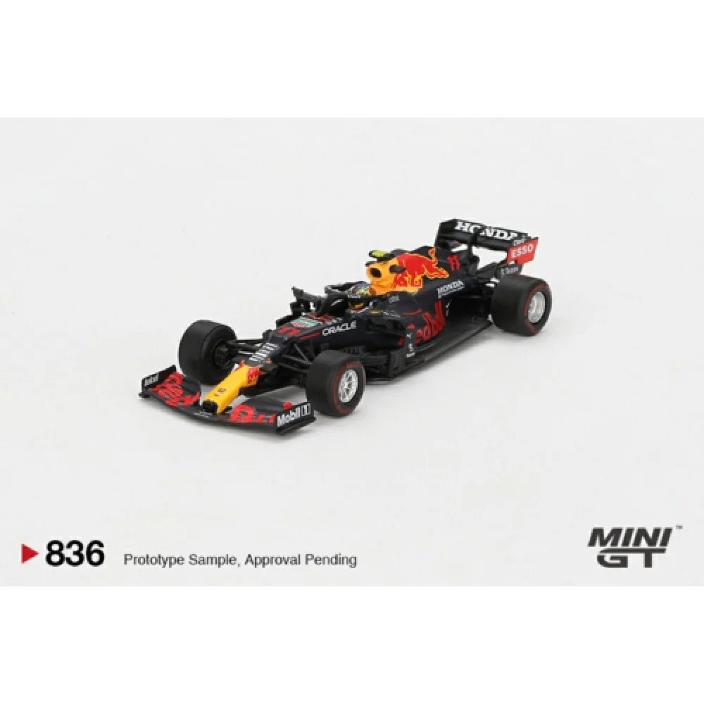 [PREORDER] Mini GT - 1/64 RED BULL RB16B NO.11 S.PEREZ 2021 AZERBAIJAN GRAND PRIX WINNER DIECAST SCALE MODEL CAR - MGT00836 - L - MODEL CARS UKMODEL CAR#INNO64##TARMAC##diecast_model#