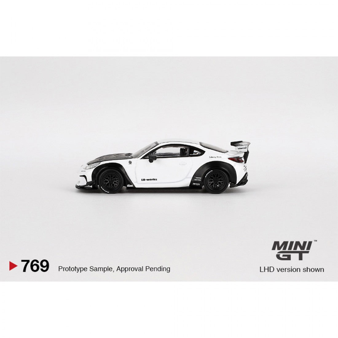 [PREORDER] Mini GT - 1/64 Toyota GR86 LB Nation White RHD Diecast Scale Model Car - MGT00769-R - MODEL CARS UKMODEL CAR#INNO64##TARMAC##diecast_model#