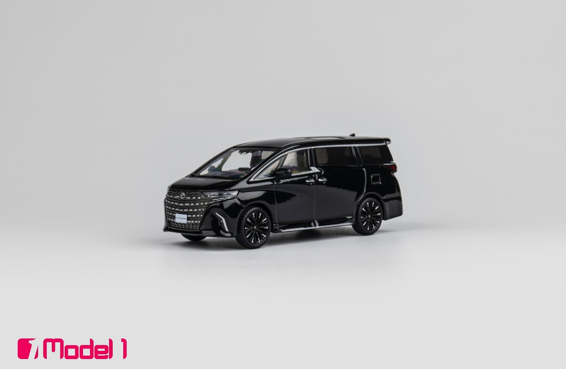 [ PREORDER ] Model 1 - 1/64 Toyota Alphard diecast model car - black LHD - MODEL CARS UKMODEL CAR#INNO64##TARMAC##diecast_model#