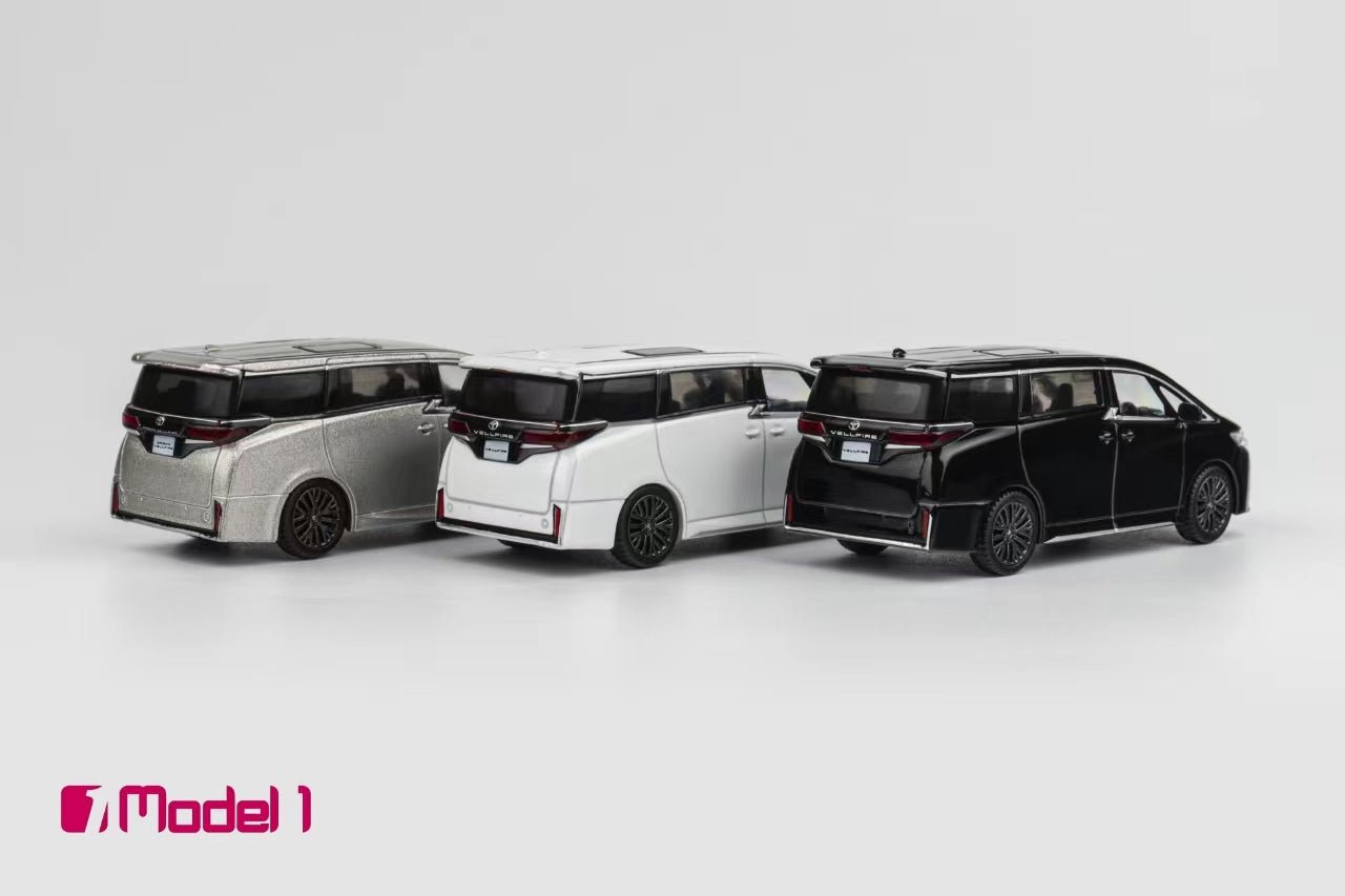 [ PREORDER ] Model 1 - 1/64 Toyota Vellfire diecast model car - black:Toyota logo - RHD - MODEL CARS UKMODEL CAR#INNO64##TARMAC##diecast_model#