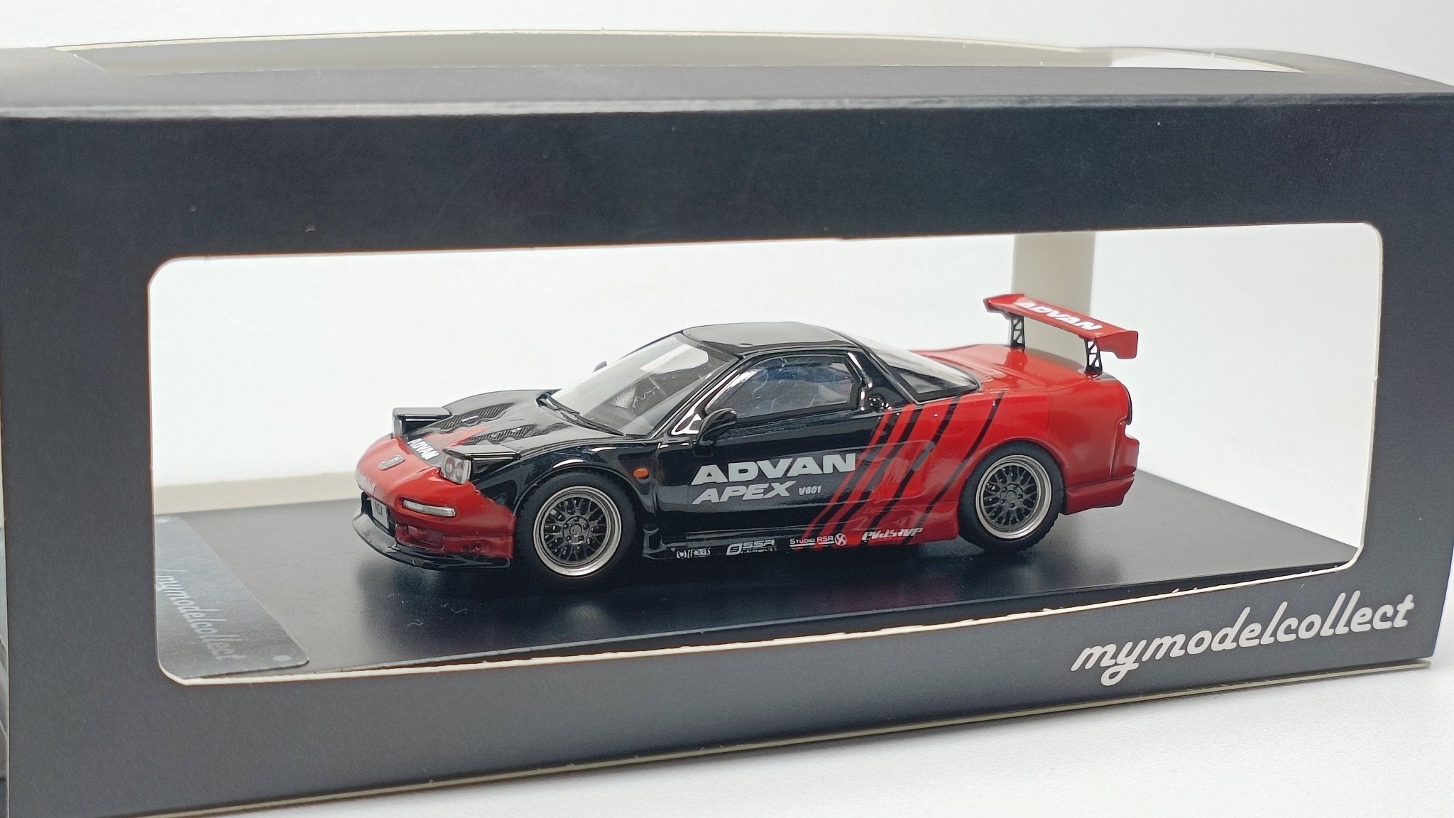 タイムマイクロ 1/64 LB ホンダ NSX アドバン ライブリー PREORDER] Model Collect MC - 1&frasl;64 Honda NSX ADVAN DIECAST MODEL
