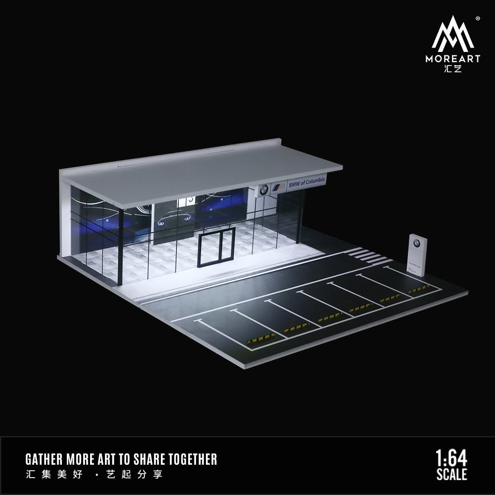 [PREORDER] MoreArt - 1/64 BMW 4S SHOWROOM MODEL Diorama - MODEL CARS UKFIGURE#INNO64##TARMAC##diecast_model#