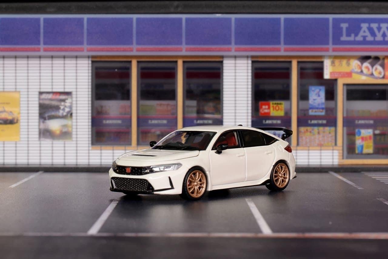 [PREORDER] MOTORHELIX - 1/64 Honda Civic Type R(FL5) diecast model - Champion White - MODEL CAR UKMODEL CAR#INNO64##TARMAC##diecast_model#