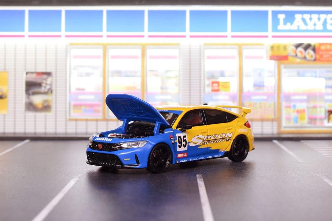 [PREORDER] MOTORHELIX - 1/64 Honda Civic Type R(FL5) diecast model - Spoon livery - MODEL CAR UKMODEL CAR#INNO64##TARMAC##diecast_model#