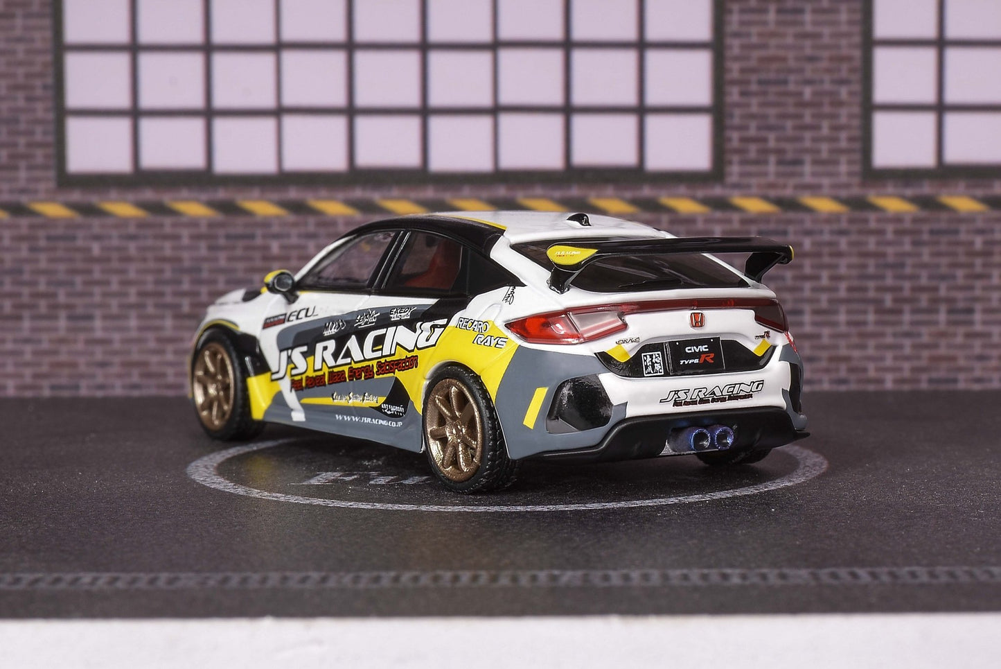 [PREORDER] MOTORHELIX - 1/64 Honda Civic Type R(FL5)J's Racing diecast model car - FL5 FK8 livery - MODEL CARS UKMODEL CAR#INNO64##TARMAC##diecast_model#