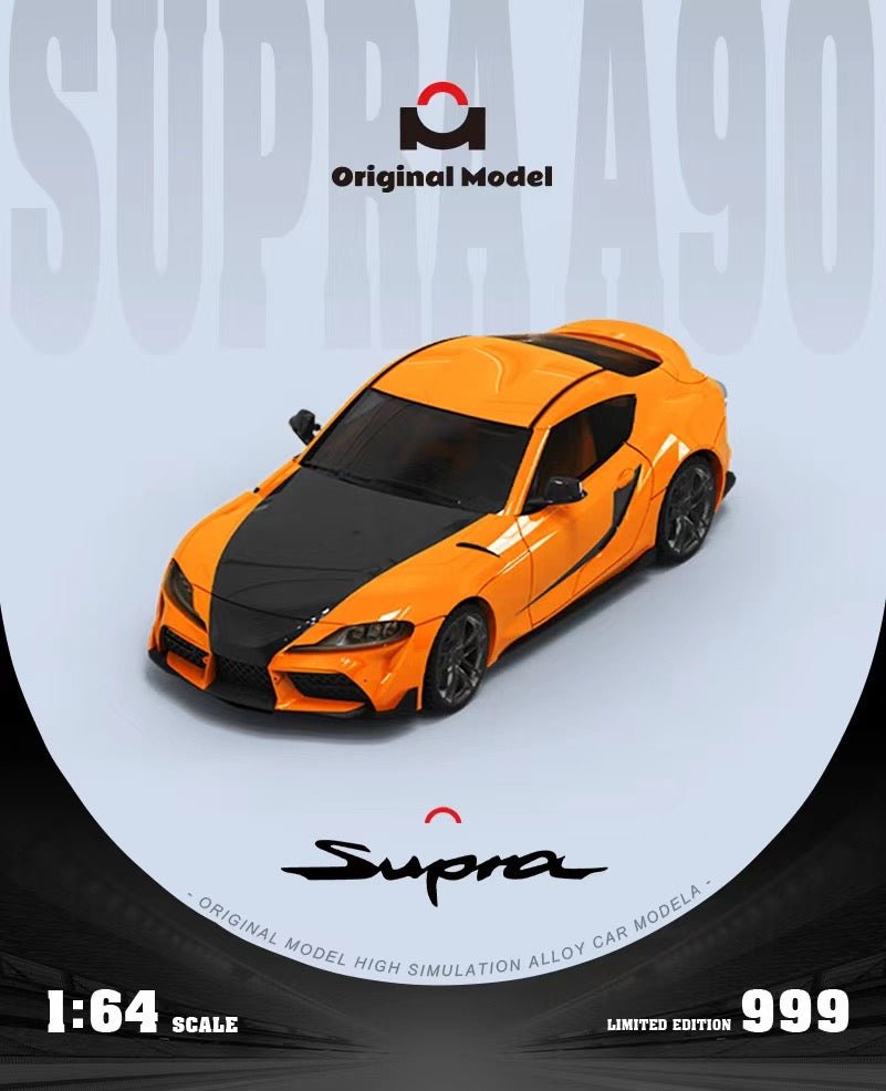 [PREORDER] Original Model - 1/64 Toyota Supra Orange color diecast model car - MODEL CARS UKMODEL CAR#INNO64##TARMAC##diecast_model#