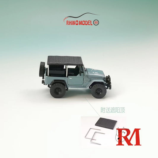 [ PREORDER ] Rhino Model RM - 1/64 Land Cruiser,FJ40 Pick Up (LC40) diecast model - Grey - MODEL CARS UKMODEL CAR#INNO64##TARMAC##diecast_model#