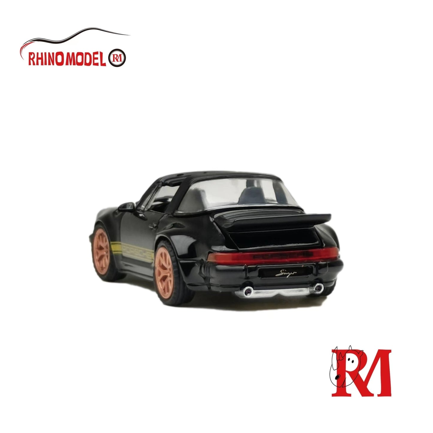 [ PREORDER ] Rhino Model RM - 1/64 PORSCHE Singer Turbo Study 930 open top model - B/black - MODEL CARS UKMODEL CAR#INNO64##TARMAC##diecast_model#