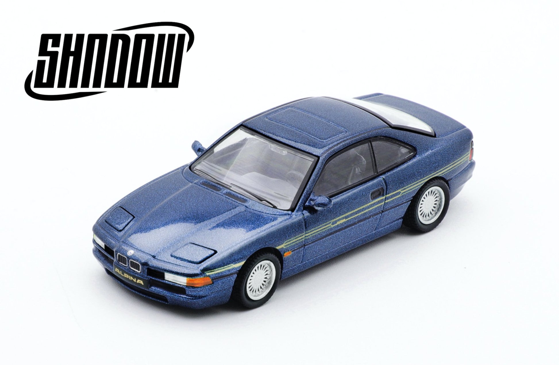 [ PREORDER ] Shadow - 1/64 BMW 850 CSi diecast model car - Blue LL - 028 - 142 - MODEL CARS UKMODEL CAR#INNO64##TARMAC##diecast_model#