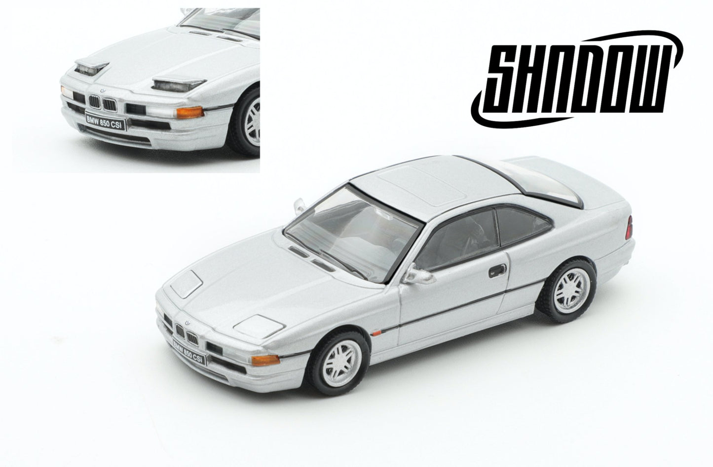 [ PREORDER ] Shadow - 1/64 BMW 850 CSi diecast model car - Blue LL - 028 - 142 - MODEL CARS UKMODEL CAR#INNO64##TARMAC##diecast_model#