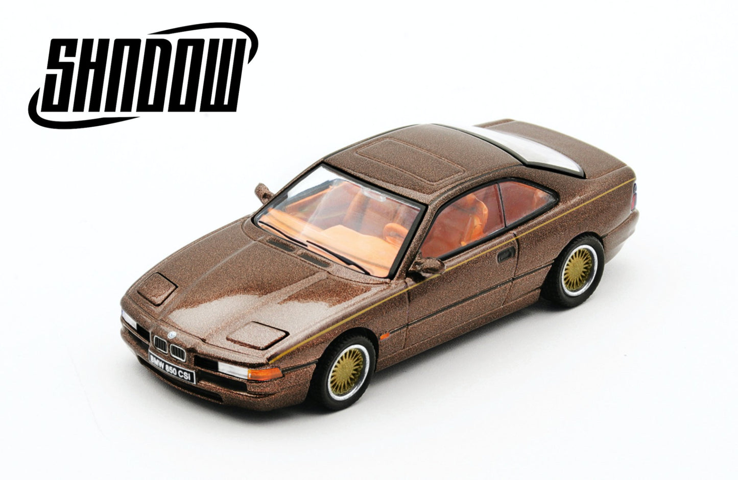 [ PREORDER ] Shadow - 1/64 BMW 850 CSi diecast model car - Brown LL - 028 - 141 - MODEL CARS UKMODEL CAR#INNO64##TARMAC##diecast_model#