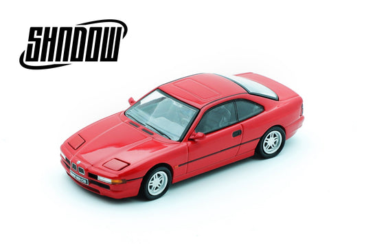 [ PREORDER ] Shadow - 1/64 BMW 850 CSi diecast model car - Red LL - 028 - 138 - MODEL CARS UKMODEL CAR#INNO64##TARMAC##diecast_model#