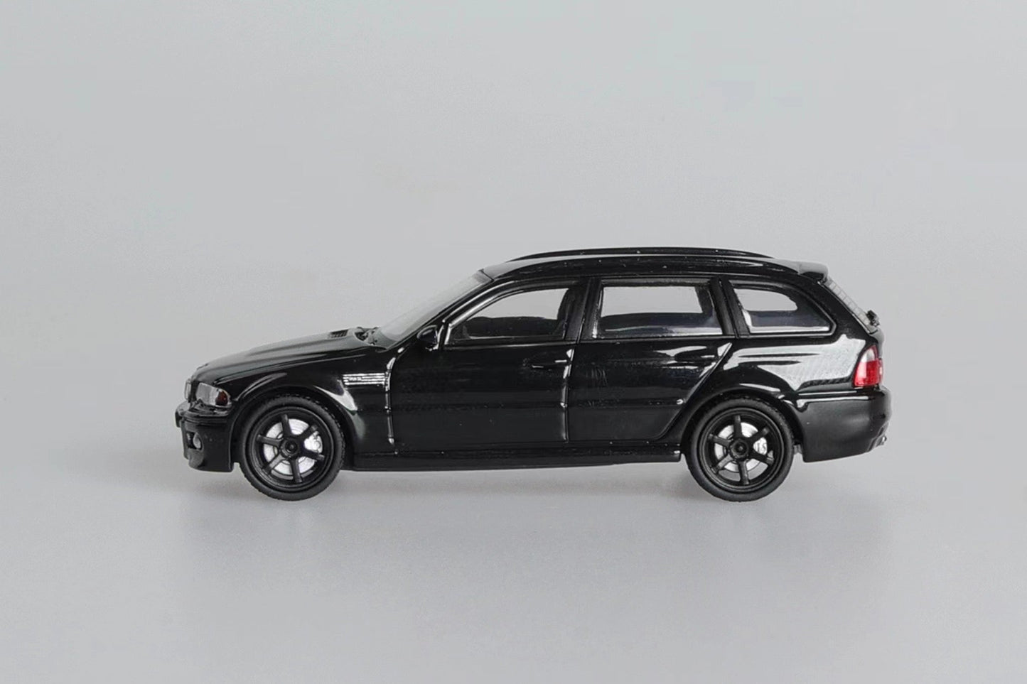 [ PREORDER ] Stance Hunters SH 1/64 - BMW E46 Wagon diecast model - D/metallic black+matte black TE37 - MODEL CARS UKMODEL CAR#INNO64##TARMAC##diecast_model#