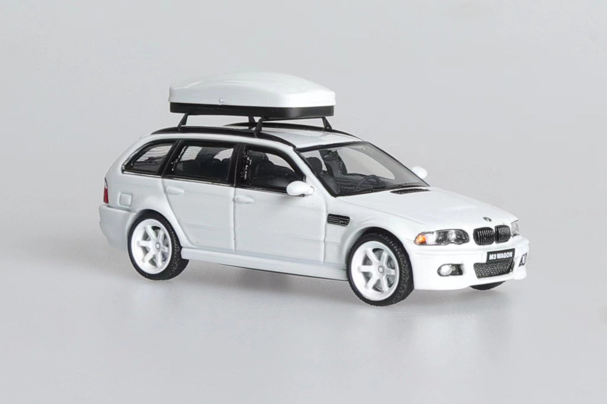 [ PREORDER ] Stance Hunters SH 1/64 - BMW E46 Wagon diecast model - F/White+white TE37 - MODEL CARS UKMODEL CAR#INNO64##TARMAC##diecast_model#