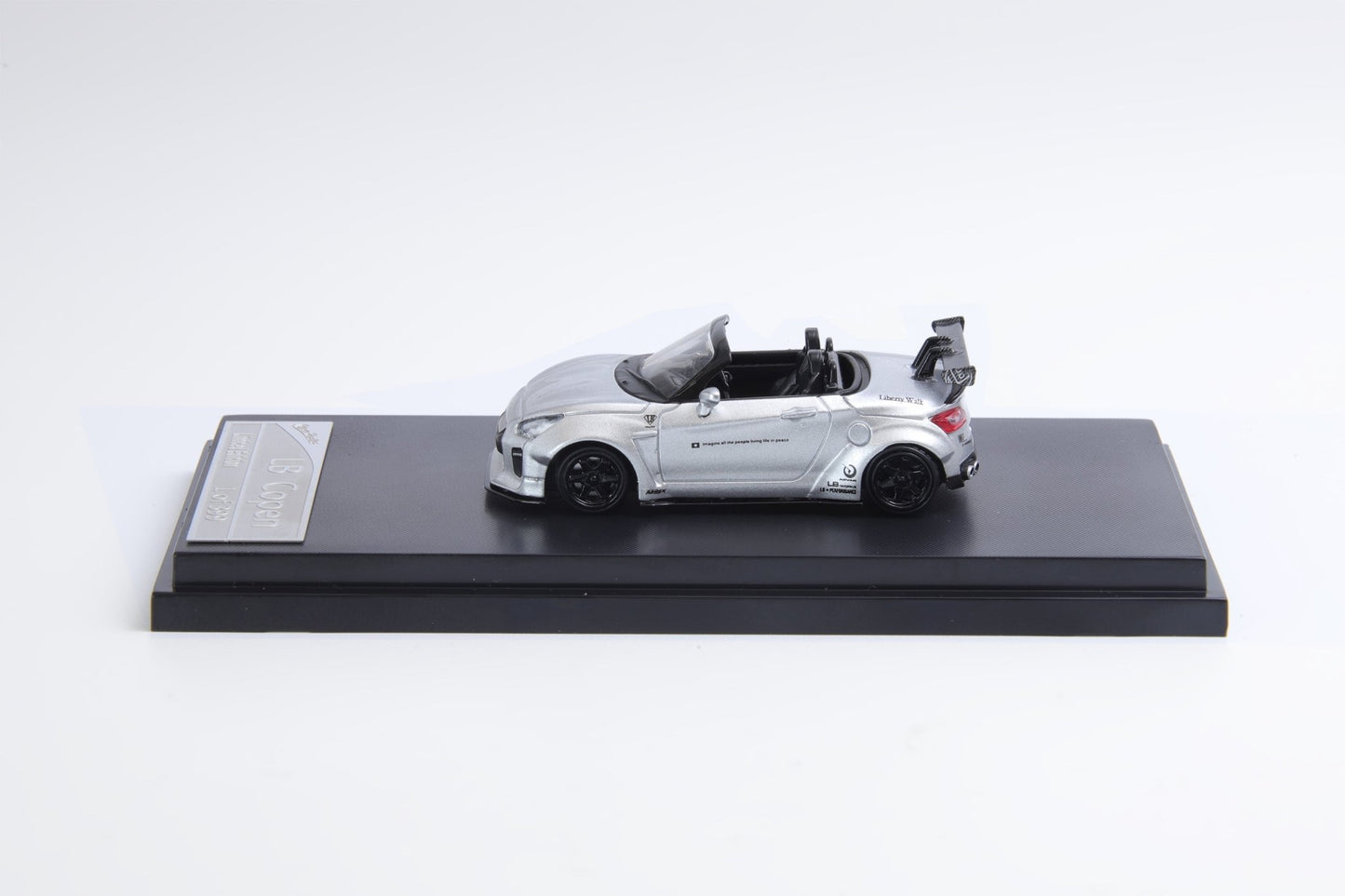 [ PREORDER ] Stance Hunters SH 1/64 - Copen 2nd generation LA400, LB wide body modified GT - K diecast model car - Silver - MODEL CARS UKMODEL CAR#INNO64##TARMAC##diecast_model#