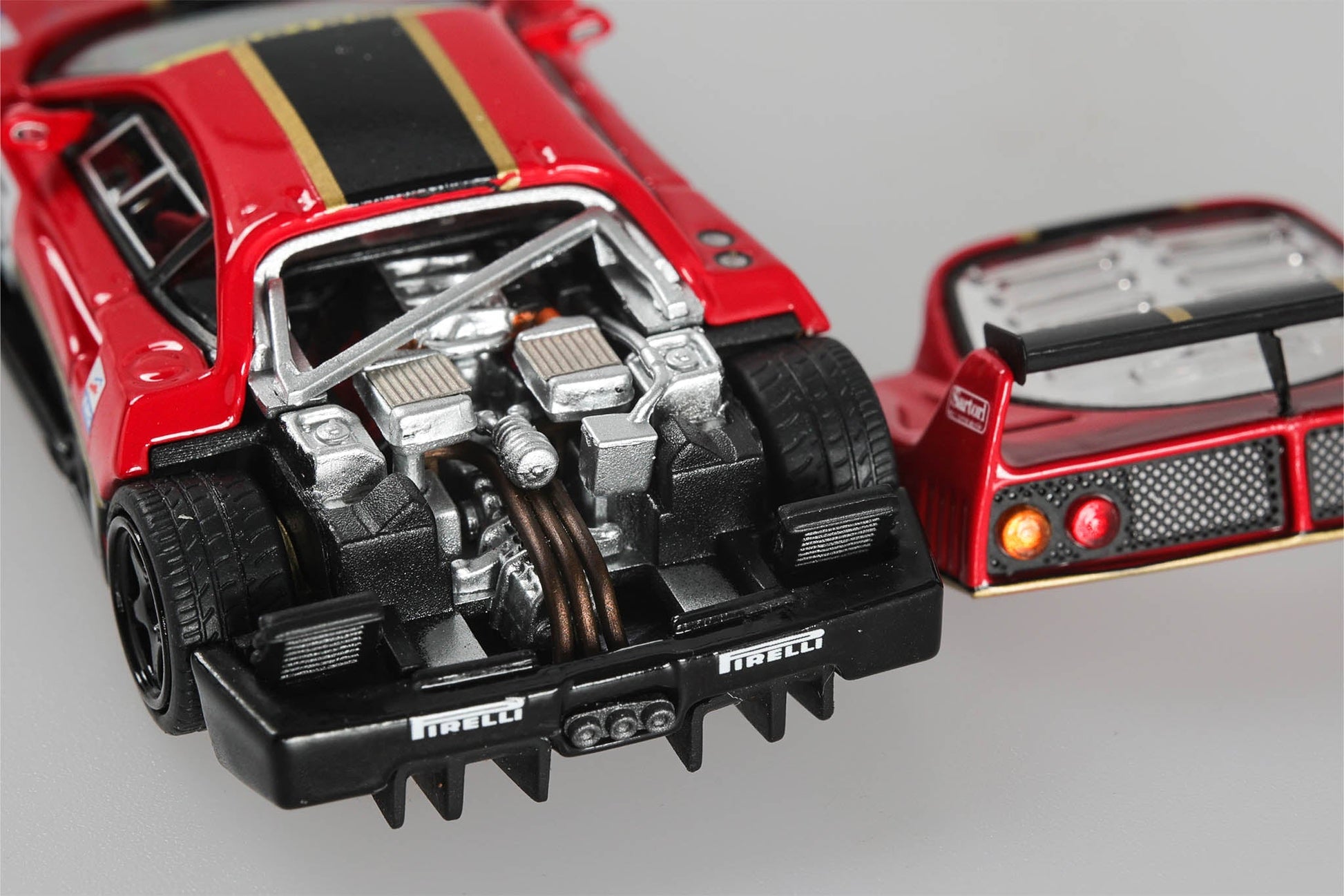 [ PREORDER ] Stance Hunters SH 1/64 - Ferrari F40 LM diecast model - Advan 50th anniversary #5 - MODEL CARS UKMODEL CAR#INNO64##TARMAC##diecast_model#