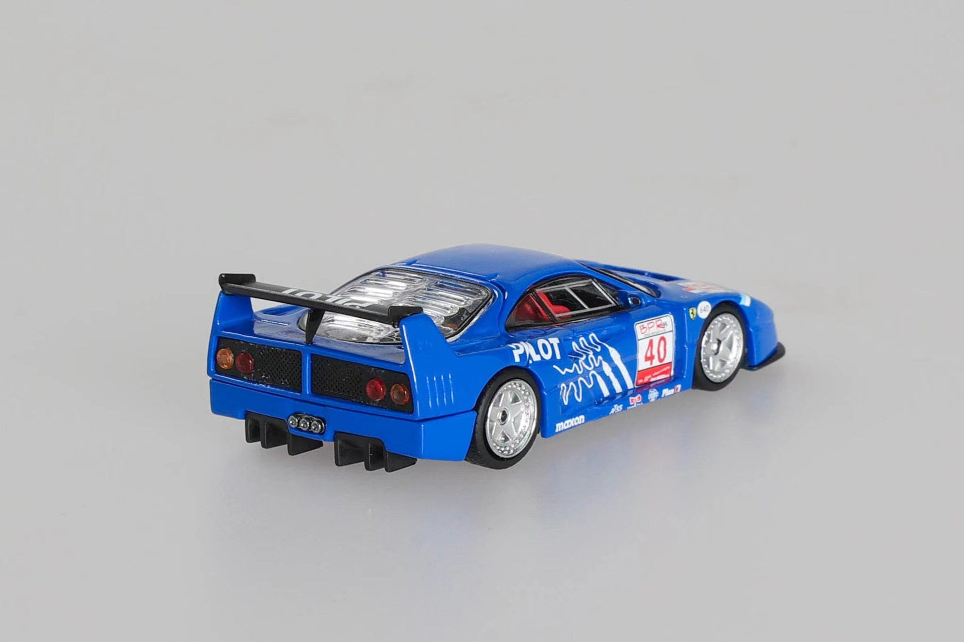 [ PREORDER ] Stance Hunters SH 1/64 - Ferrari F40 LM diecast model - Pilot Blue#40 - MODEL CARS UKMODEL CAR#INNO64##TARMAC##diecast_model#