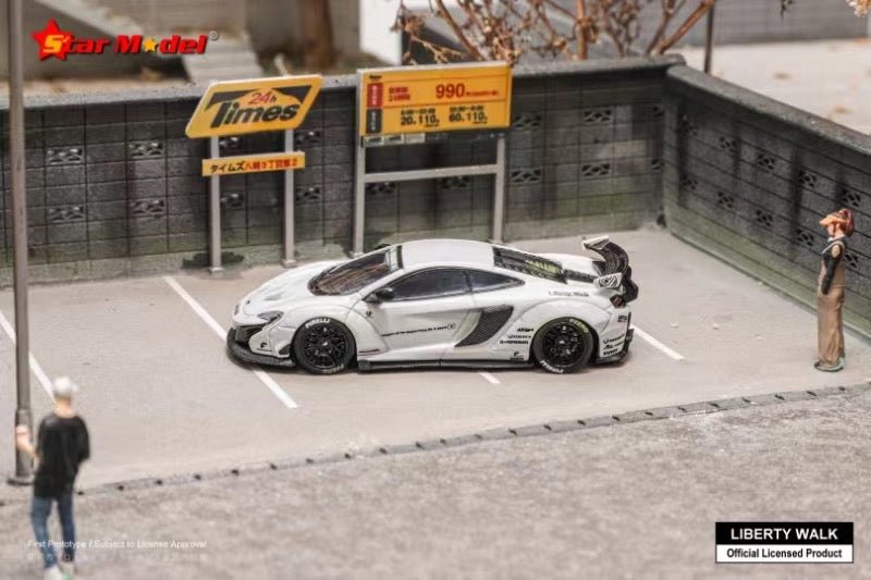 [ PREORDER ] Star Model 1/64 - Japanese LBWK authorized product, LB-Works MCL 650S wide-body modified version diecast model - Gloss White - MODEL CARS UKMODEL CAR#INNO64##TARMAC##diecast_model#