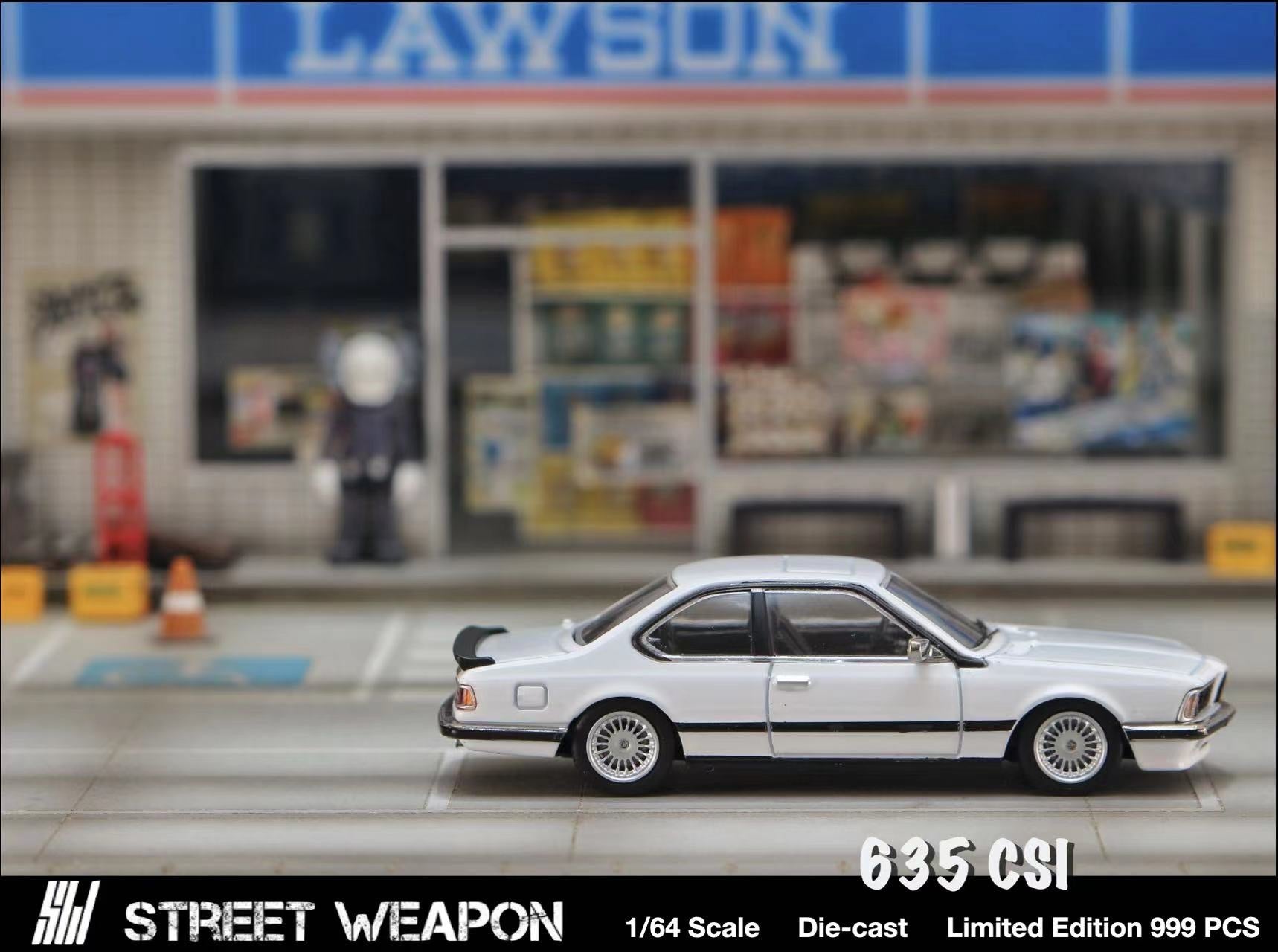 [PREORDER] Street Weapon SW - 1/64 BMW E24 635 CSI white diecast model. - MODEL CAR UKMODEL CAR#INNO64##TARMAC##diecast_model#