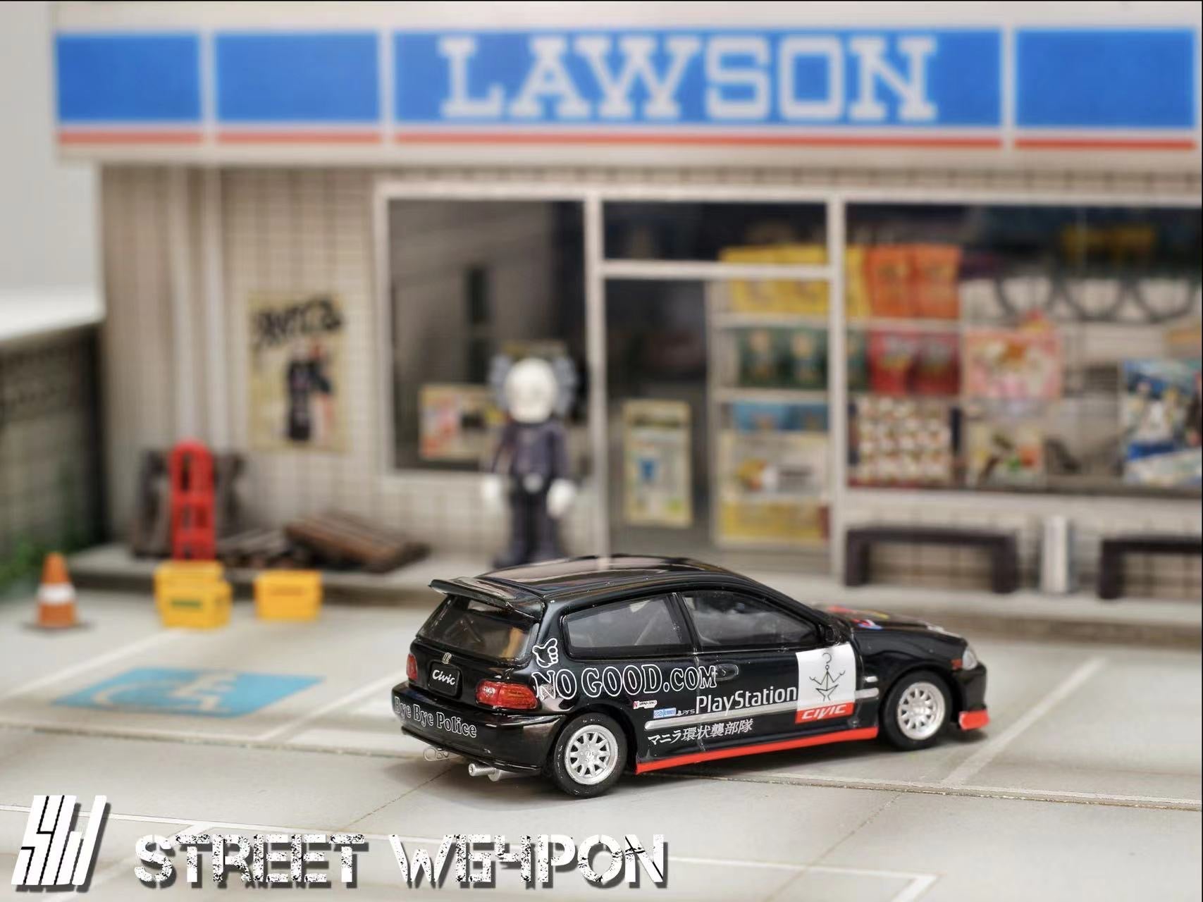 [ PREORDER ] STREET WEAPON SW - 1/64 HONDA Spoon EG6 Rothmans diecast model car - MODEL CARS UKMODEL CAR#INNO64##TARMAC##diecast_model#