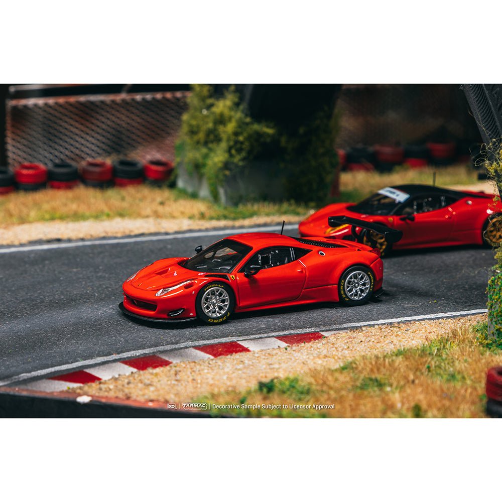 [PREORDER] Tarmac Works - 1/64 Ferrari 458 Italia GT3 Red Diecast Scale Model Car - T64R - 074 - RE - MODEL CARS UKMODEL CAR#INNO64##TARMAC##diecast_model#