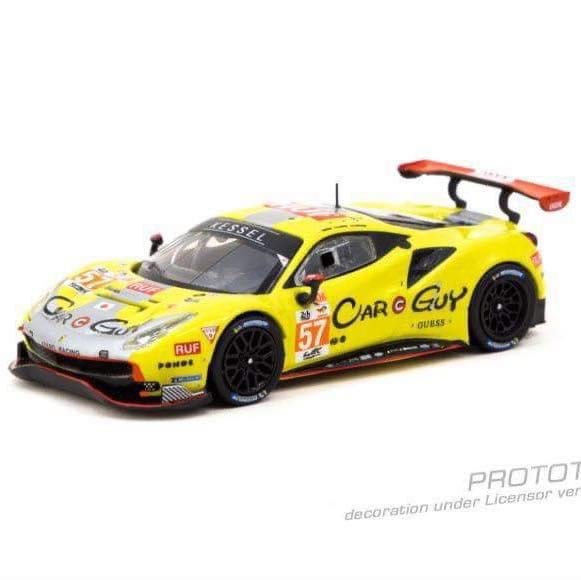 [PREORDER] Tarmac Works - 1/64 Ferrari 488 GTE 24h of Le Mans 2023 DIECAST SCALE MODEL CAR - T64 - 071 - 23LM57 - MODEL CARS UKMODEL CAR#INNO64##TARMAC##diecast_model#