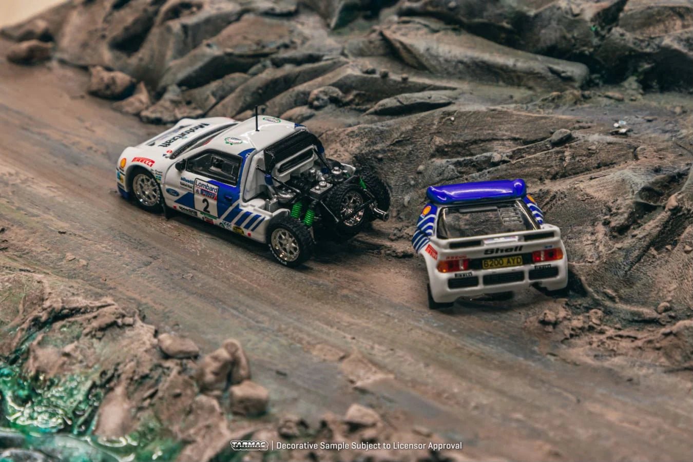 [PREORDER] Tarmac Works - 1/64 Ford RS200 Lombard RAC Rally 1986 Stig Blomqvist / Bruno Berglund DIECAST SCALE MODEL CAR - T64P - 001 - 86RAC02 - MODEL CARS UKMODEL CAR#INNO64##TARMAC##diecast_model#