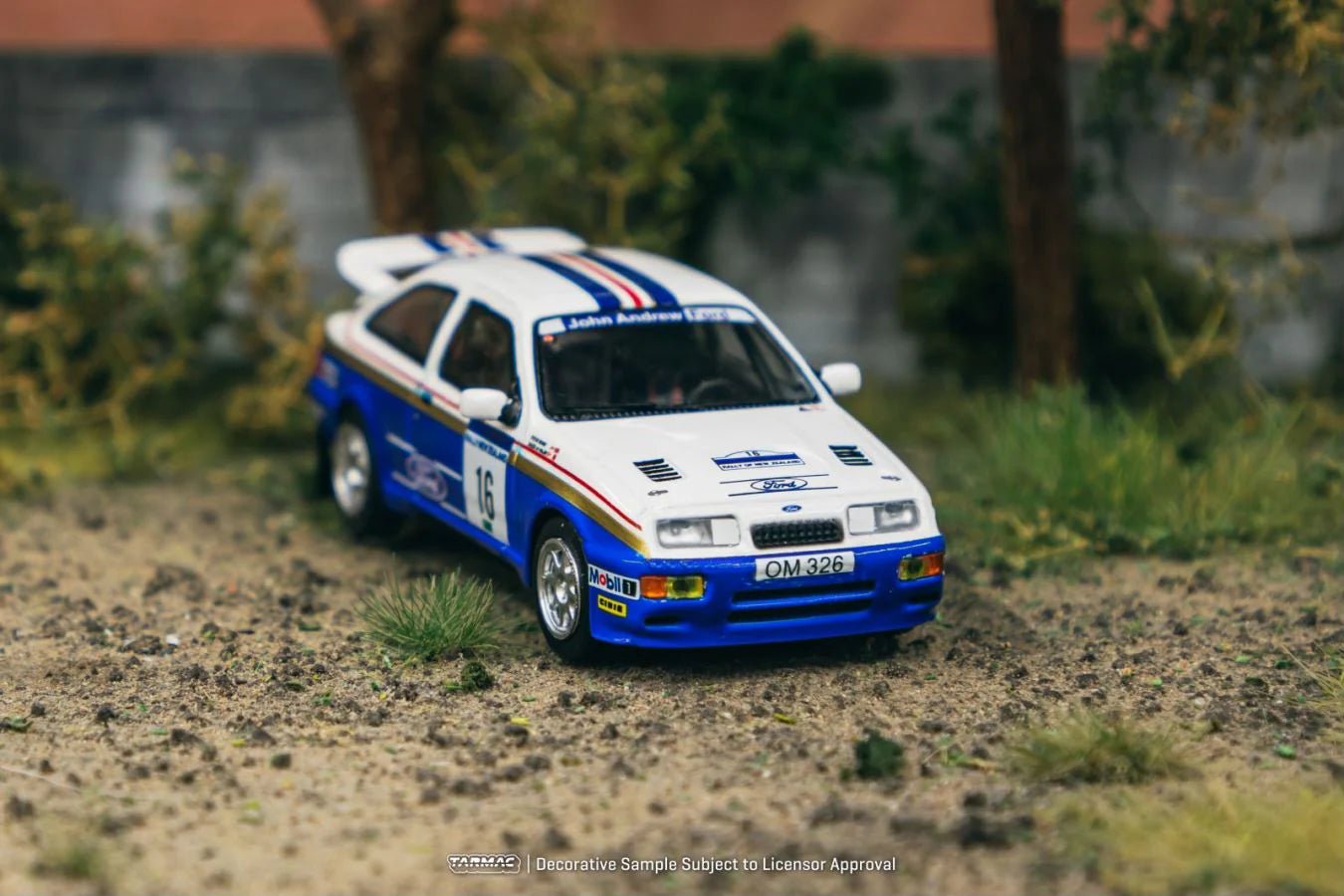 [PREORDER] Tarmac Works - 1/64 FORD SIERRA RS COSWORTH RALLY OF NEW ZEALAND 1989 DIECAST SCALE MODEL CAR - T64 - 058 - 89NZR16 - MODEL CARS UKMODEL CAR#INNO64##TARMAC##diecast_model#